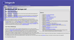 Desktop Screenshot of jkrieger.de