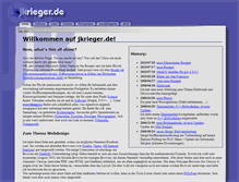 Tablet Screenshot of jkrieger.de